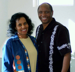 Our founders, Dr. AlyceJo Mwangi and Dr. Joe Symmon