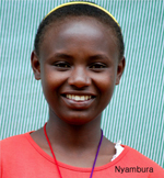 Mary Nyambura, one of the great success stories of Jubilee Children's Center