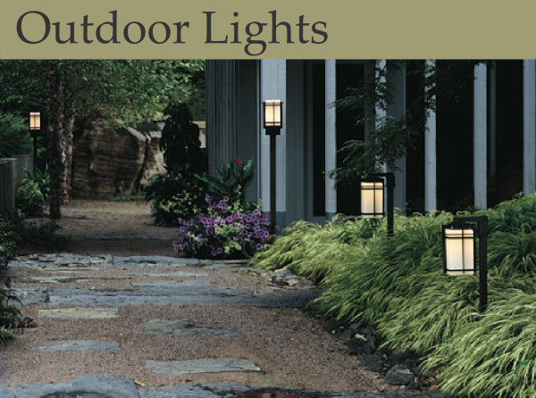 Pathway lighting is attractive and practical