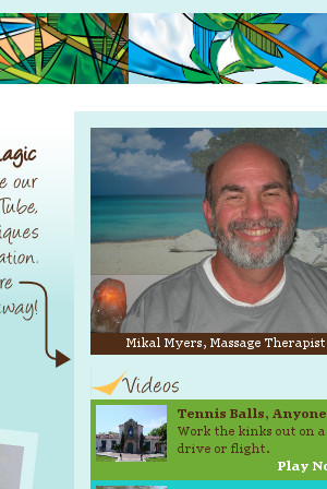 Balanced Therapies Website Snapshot