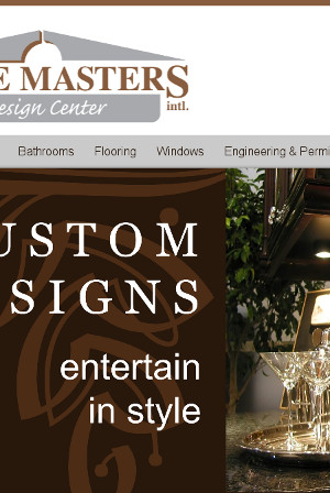 HomeMasters Website Snapshot